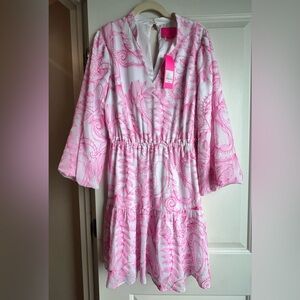 NWT Lily Pulitzer JOELLA DRESS  Raz Berry Dress Size 8